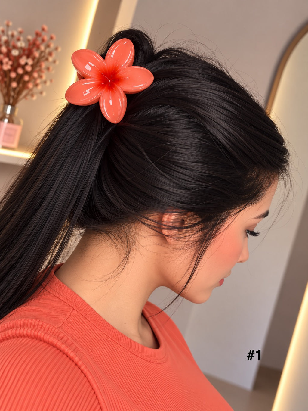 Pinza de Pelo Flor