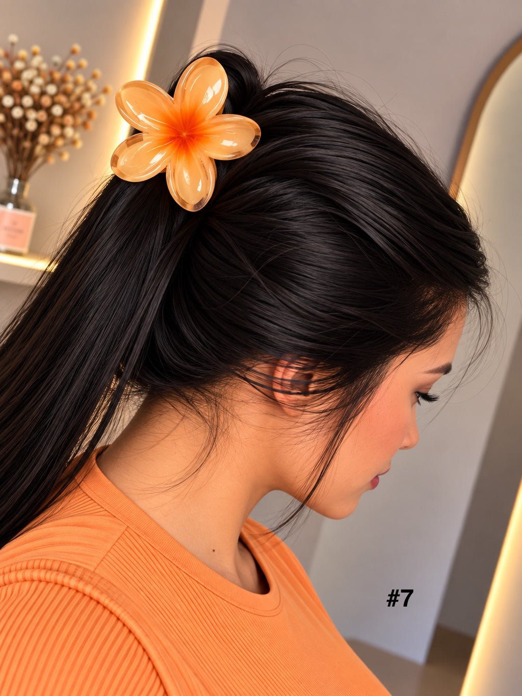 Pinza de Pelo Flor