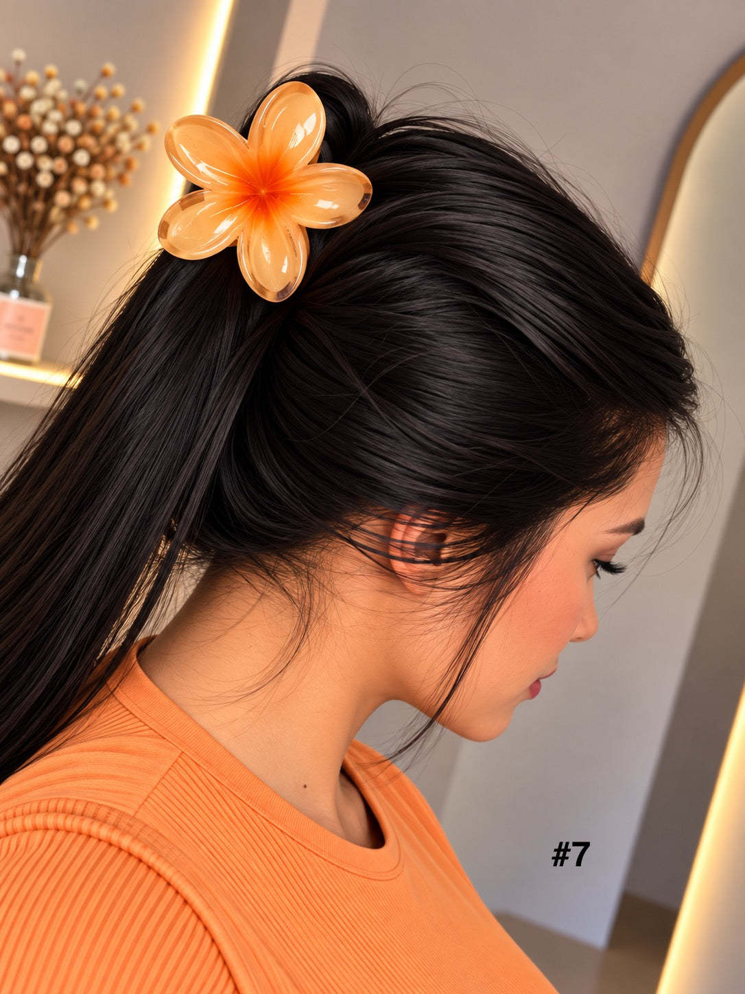 Pinza de Pelo Flor