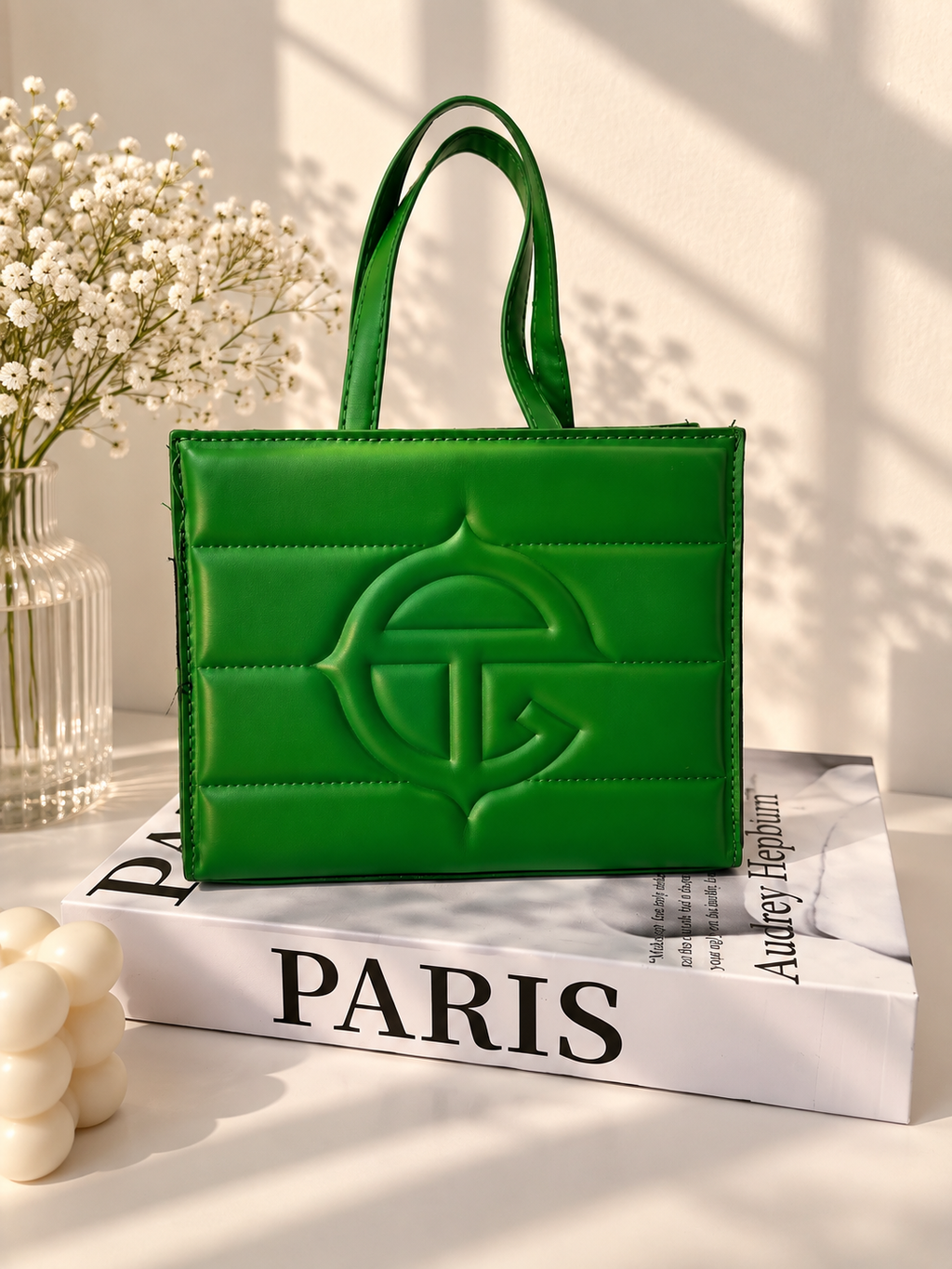 Cartera Tote Verde
