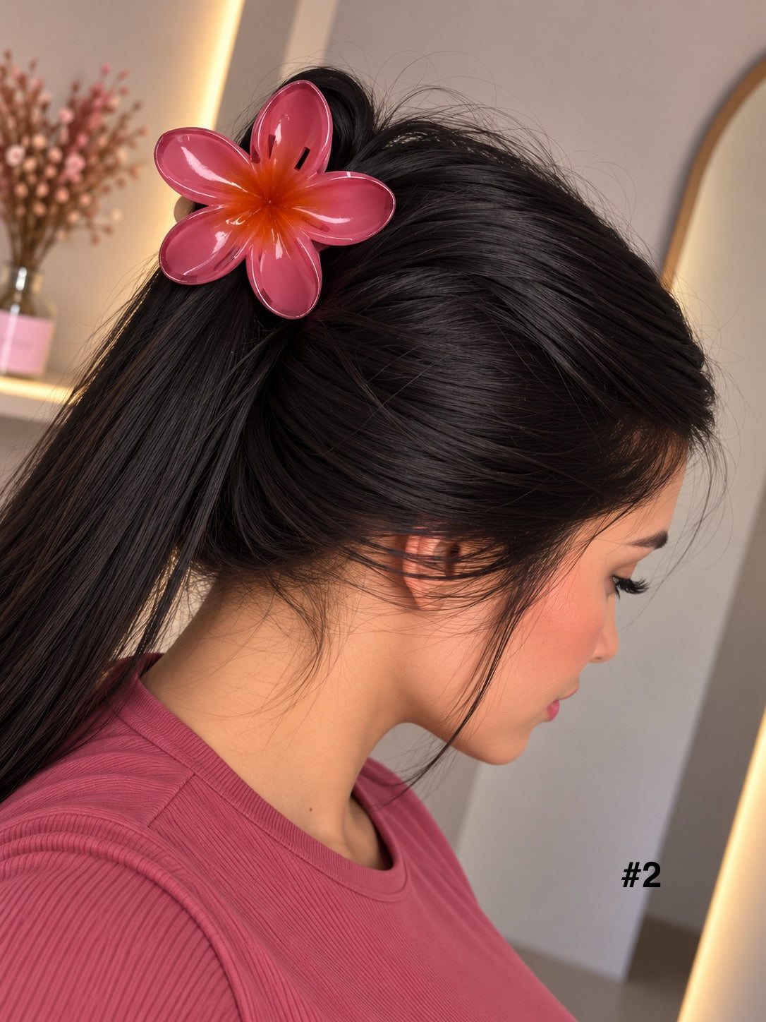 Pinza de Pelo Flor