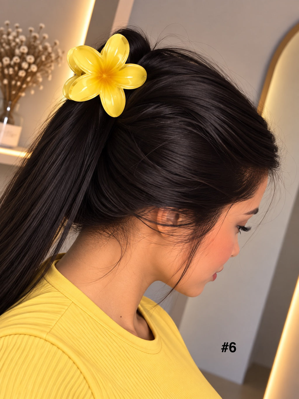 Pinza de Pelo Flor